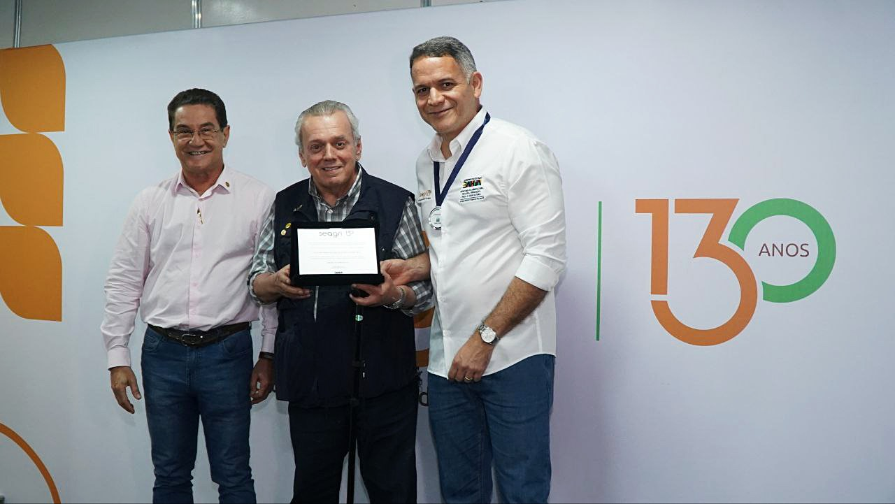 Vivaldo Góis (Seagri),  Wilson Andrade (ABAF) e Pablo Barrozo (Seagri)