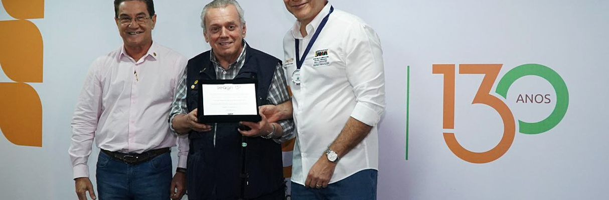 Vivaldo Góis (Seagri), Wilson Andrade (ABAF) e Pablo Barrozo (Seagri)