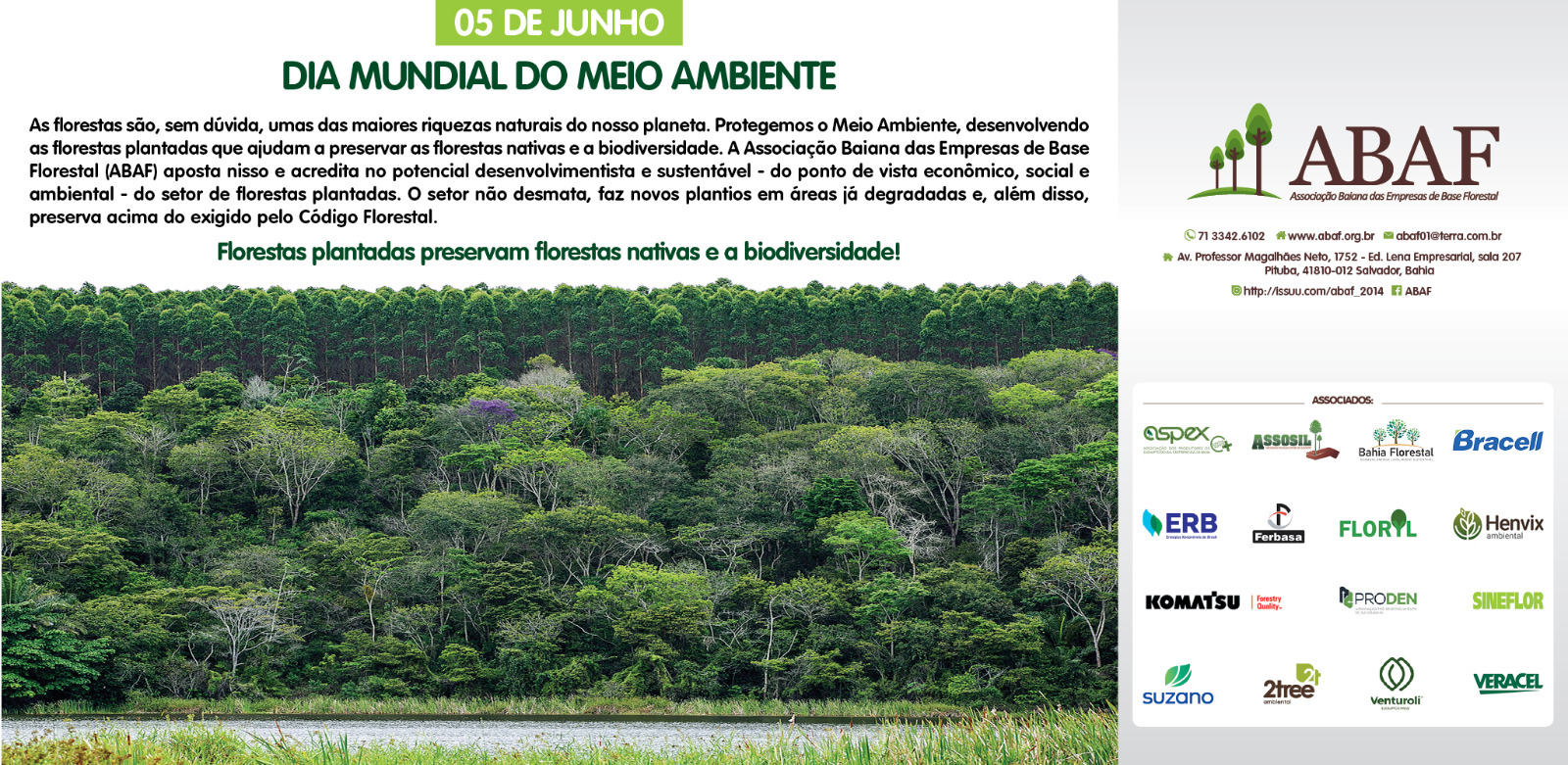 Dia Mundial do Meio Ambiente