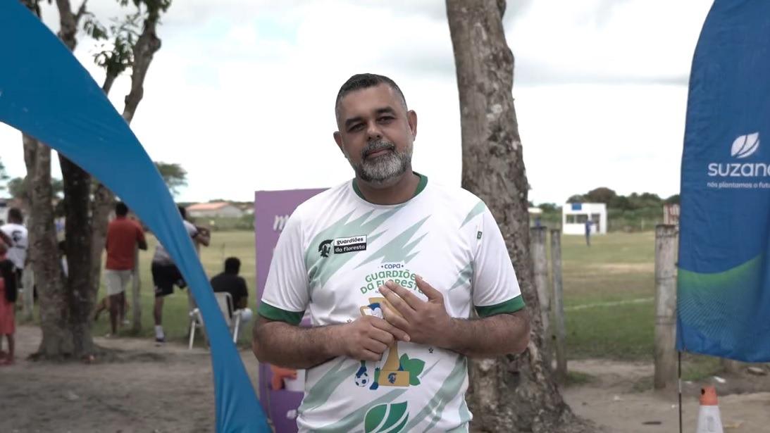 Oetson Tigre, coordenador de Saúde e Segurança Florestal na Suzano